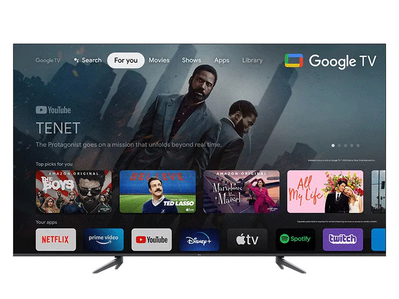 Google TV – платформа с широким спектром функций Google TV – платформа с широким спектром функций