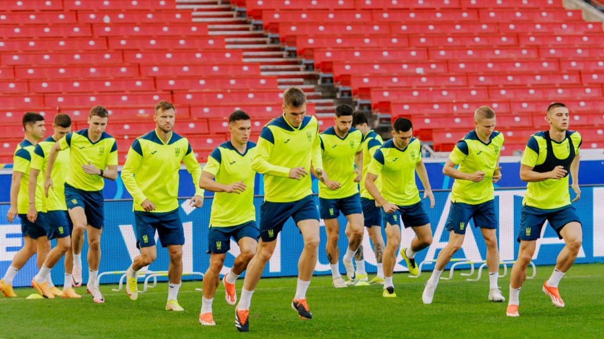Заявка збірної України на гру з Бельгією
