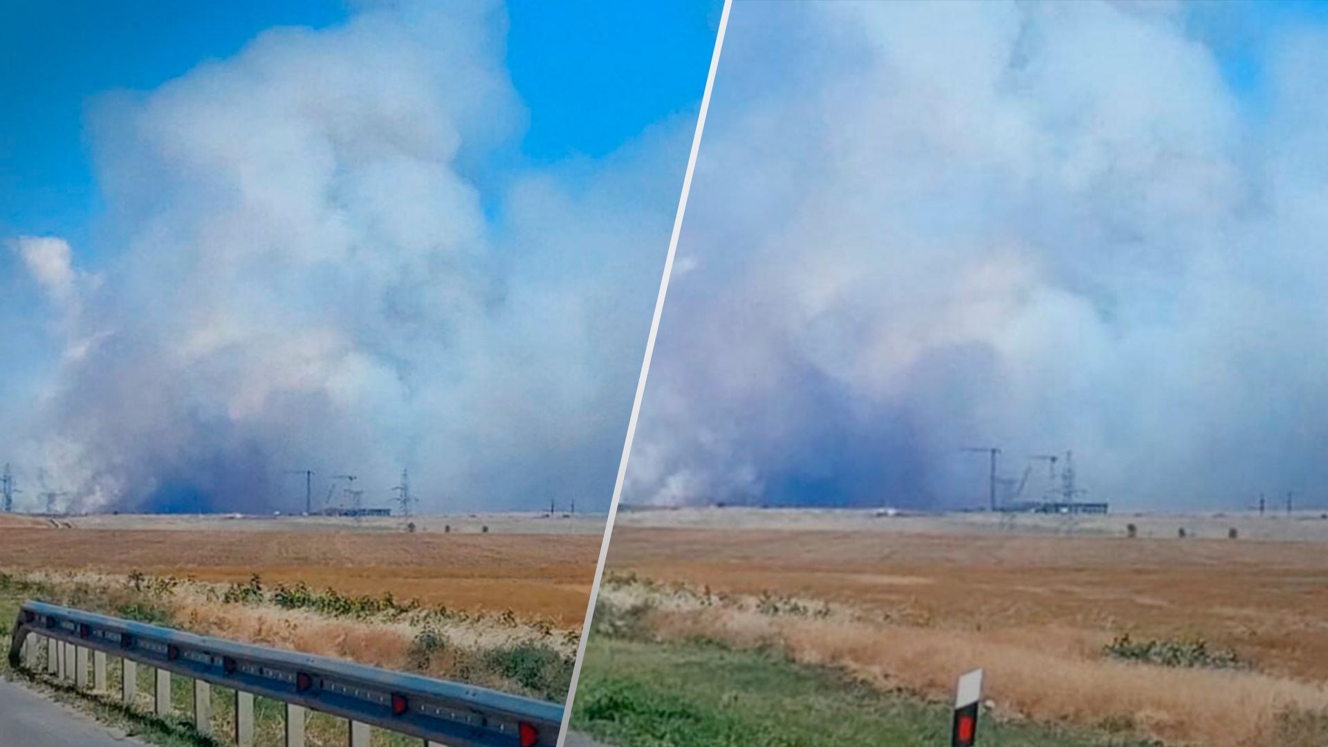 Пожар на мысе Чауда Пожар на мысе Чауда