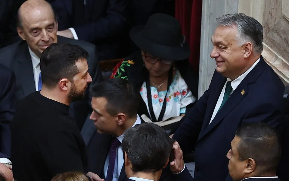 Зеленский Орбан Зеленский Орбан