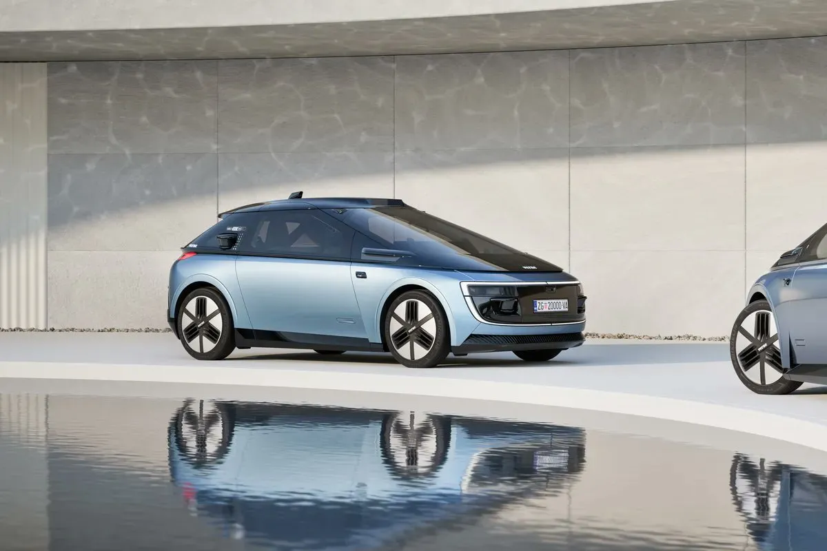 Будущий автономный автомобиль Verne будущий автономный автомобиль