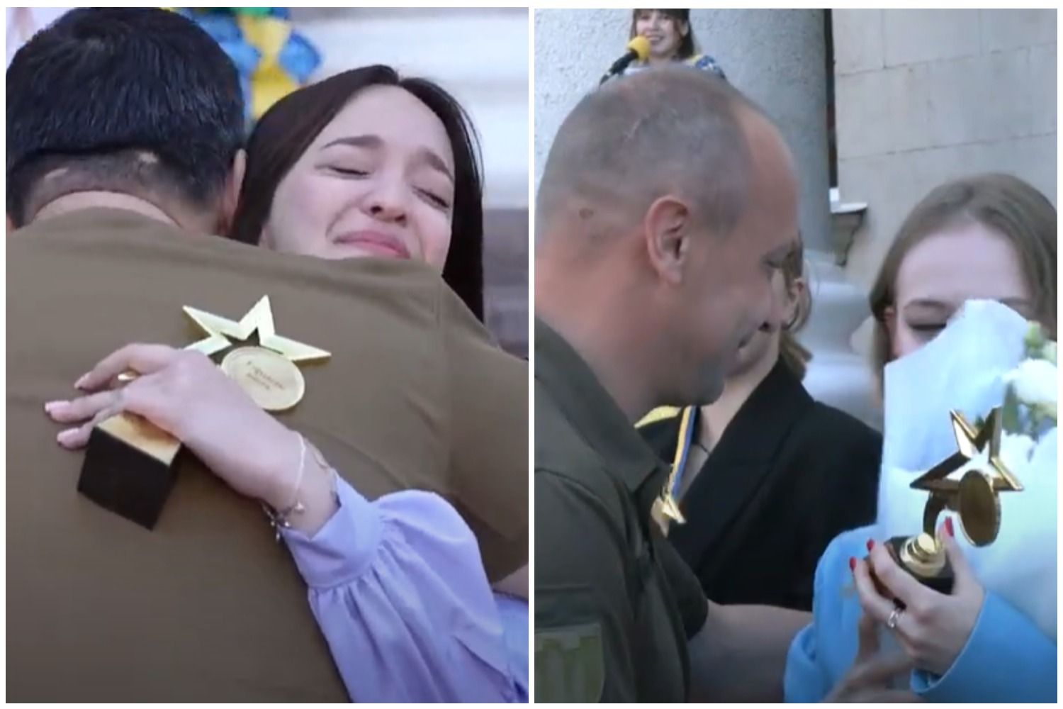 Выпускной в Кропивницком - родители неожиданно приехали с фронта поздравить детей