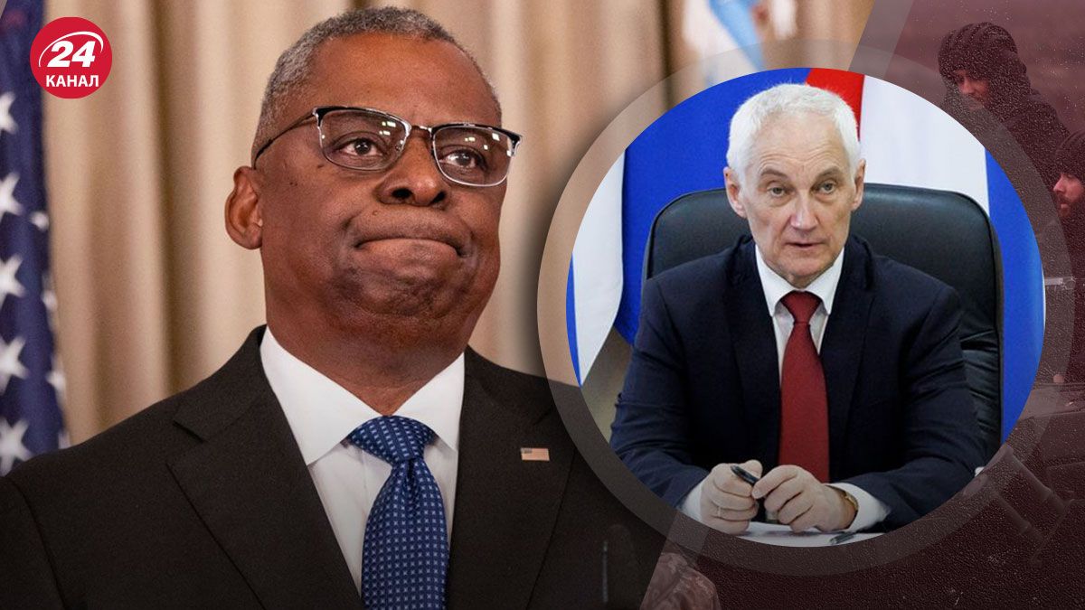 Разговор Остина и Белоусова - о чем говорили министры обороны - 24 Канал Разговор Остина и Белоусова - о чем говорили министры обороны - 24 Канал