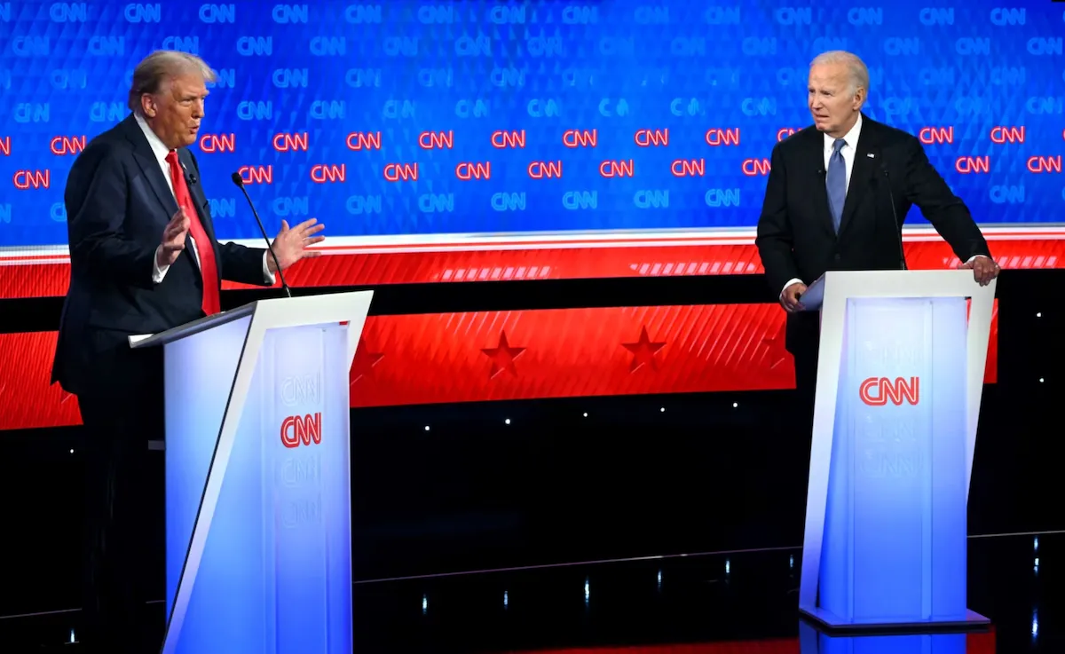 Трамп и Байден дебаты Трамп и Байден дебаты