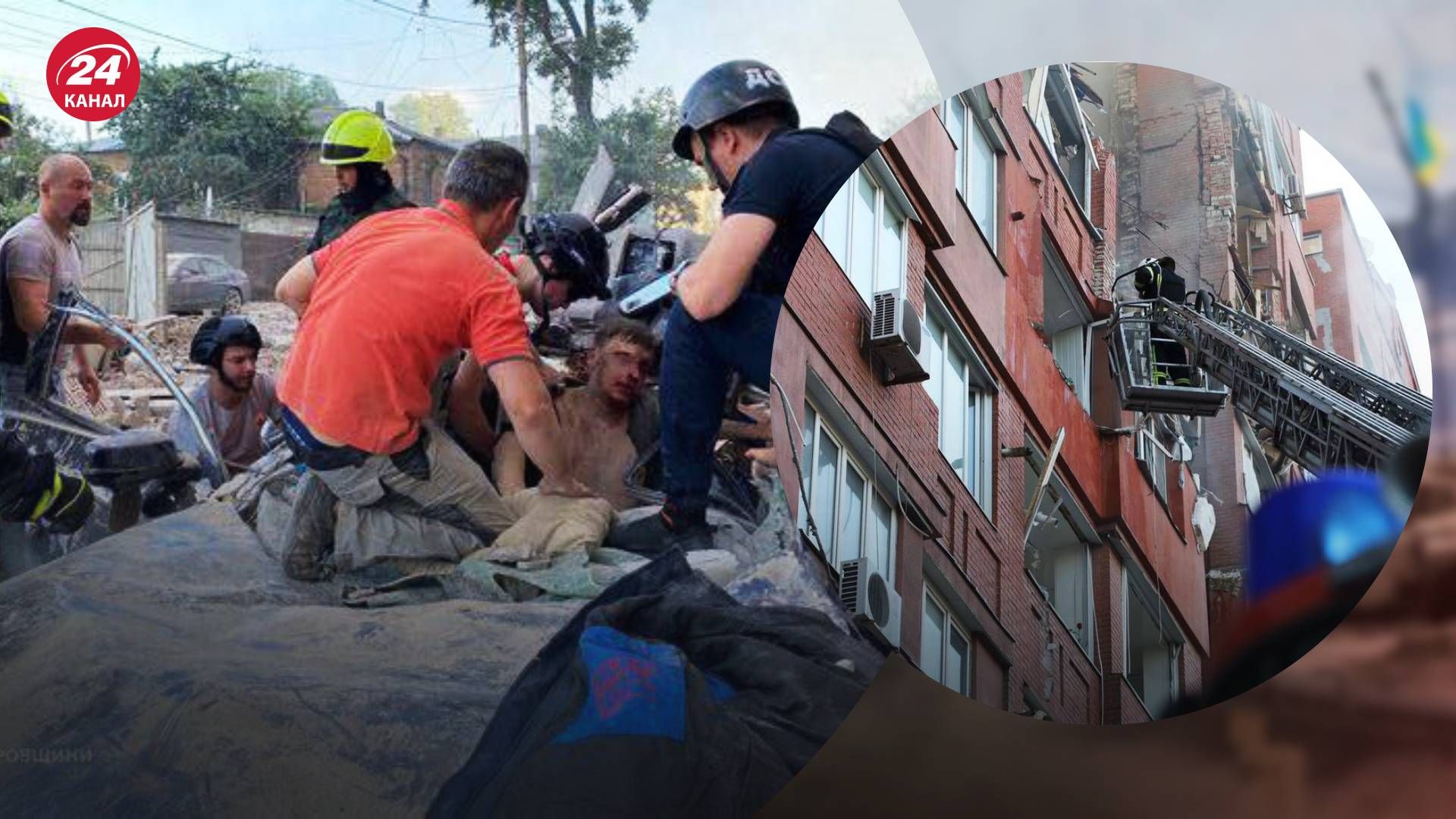 Чоловіка, якого засипало частинами зруйнованого будинку, врятували - 24 Канал Чоловіка, якого засипало частинами зруйнованого будинку, врятували - 24 Канал