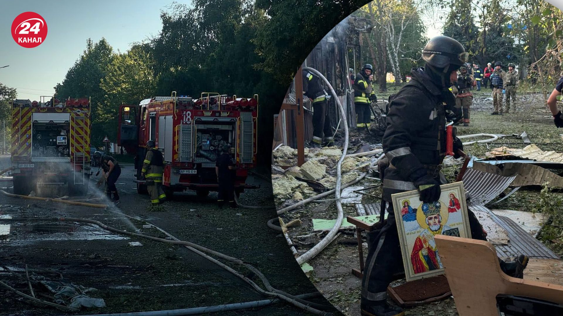 Що очевидці розповідають наслідки атаки росіян на Вільнянськ Що очевидці розповідають наслідки атаки росіян на Вільнянськ