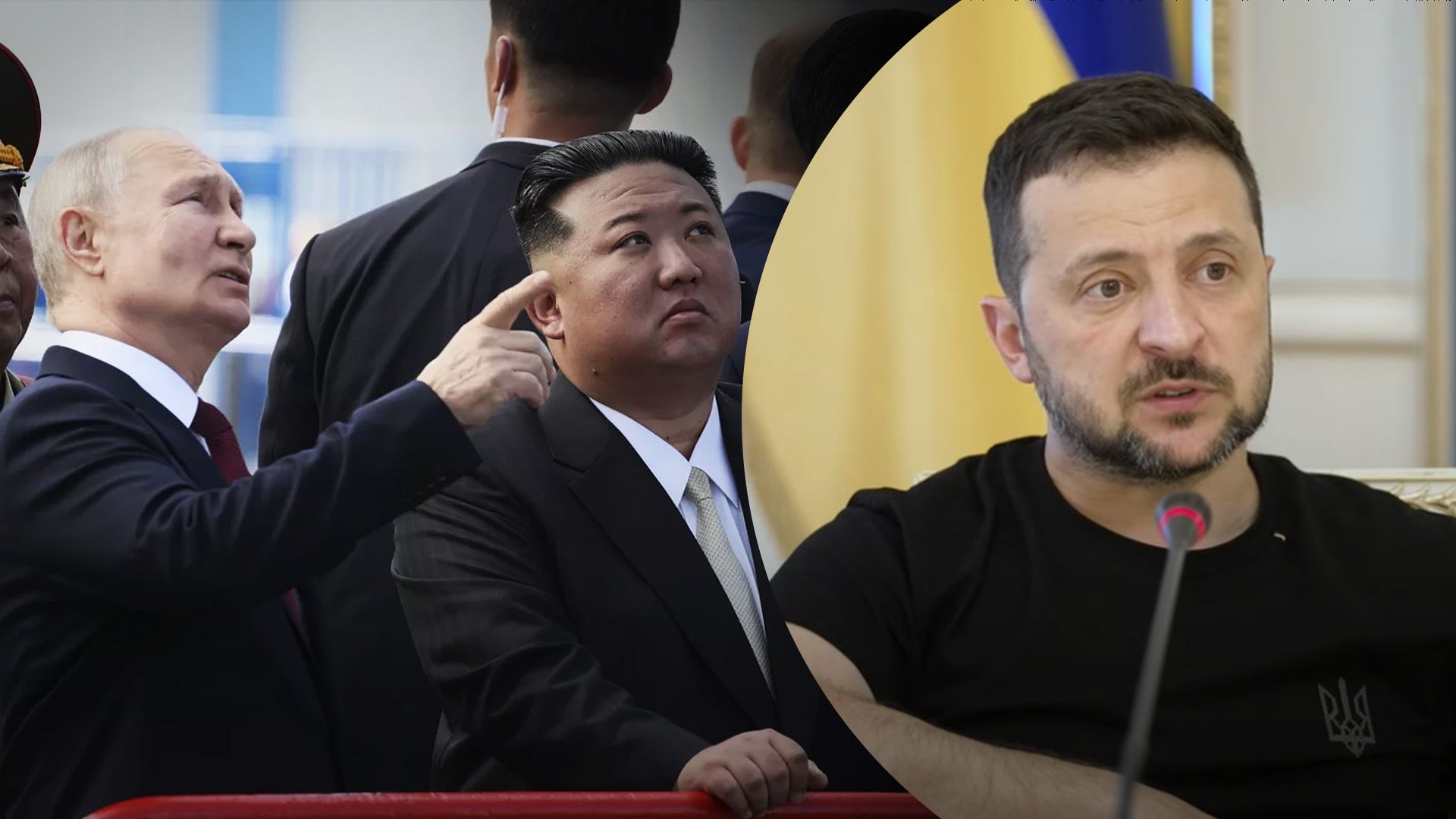 Що сказав Зеленський про зустріч Путіна та Кім Чен Ина Що сказав Зеленський про зустріч Путіна та Кім Чен Ина