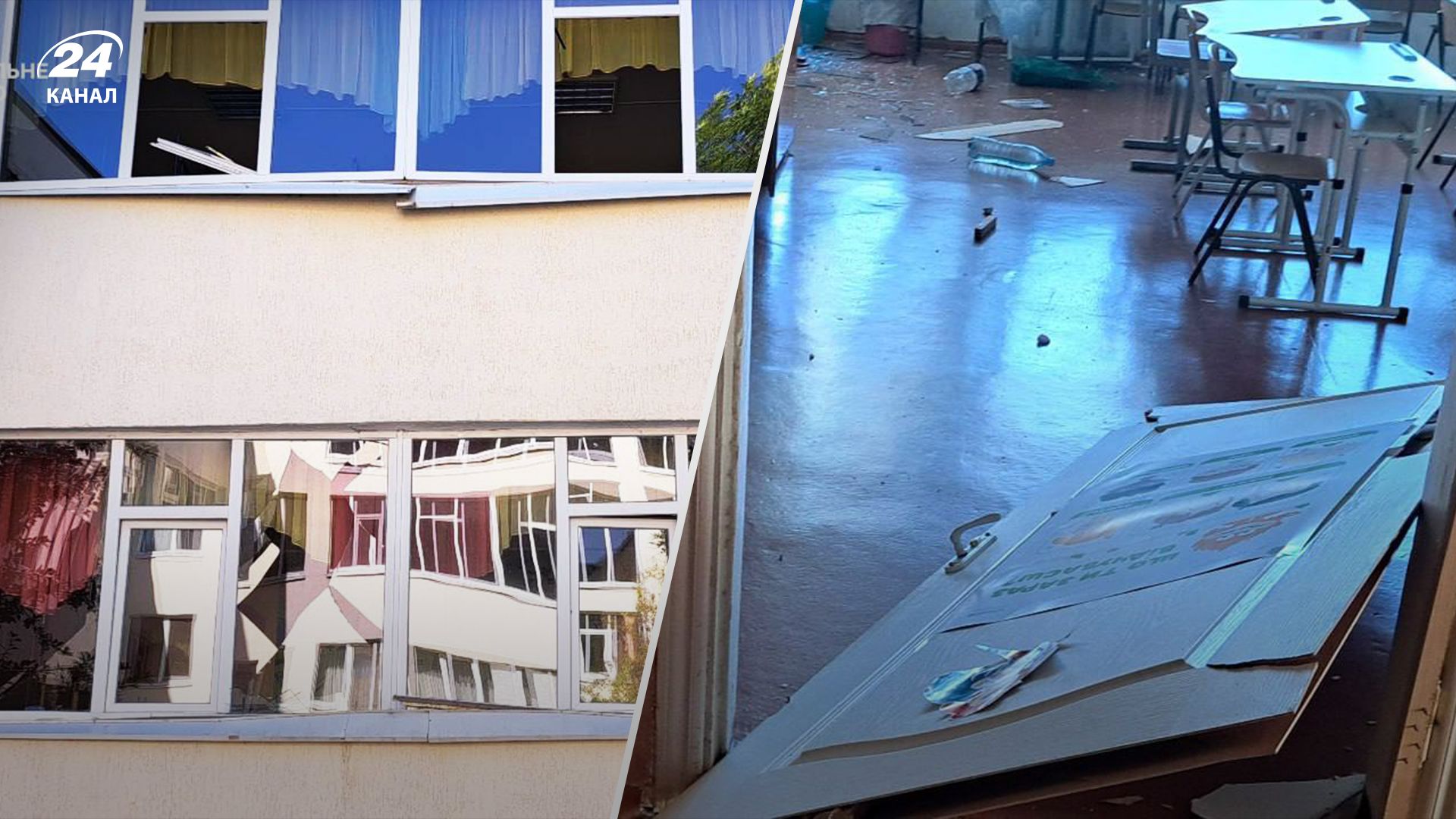 У Дніпрі після ворожої атаки 1 липня постраждала школа У Дніпрі після ворожої атаки 1 липня постраждала школа