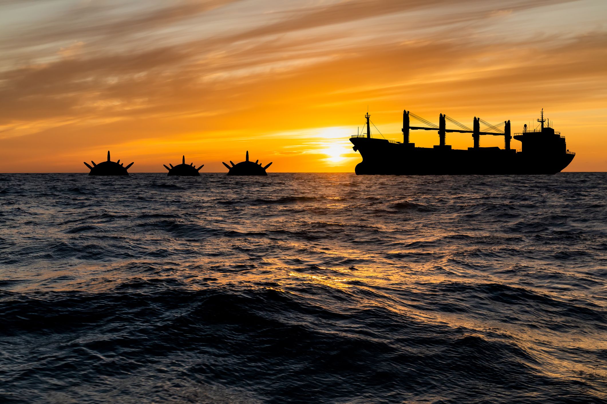 Турция, Болгария и Румыния обезвреживают мины в Черном море Турция, Болгария и Румыния обезвреживают мины в Черном море