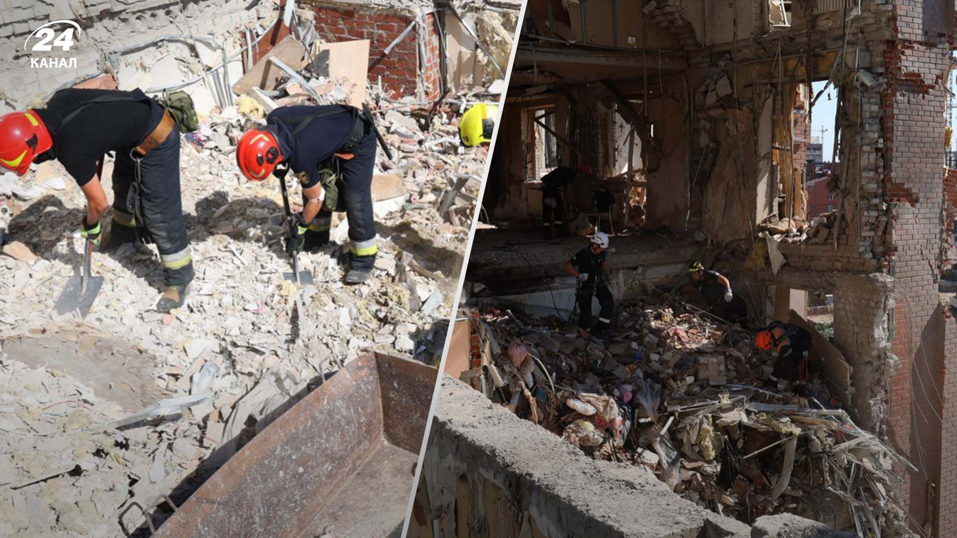 У Дніпрі продовжують шукати людей під завалами У Дніпрі продовжують шукати людей під завалами