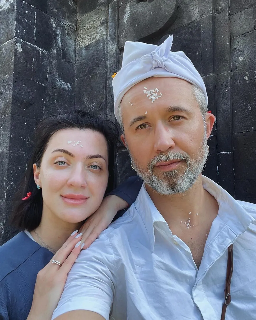 Сергей Бабкин с женой 