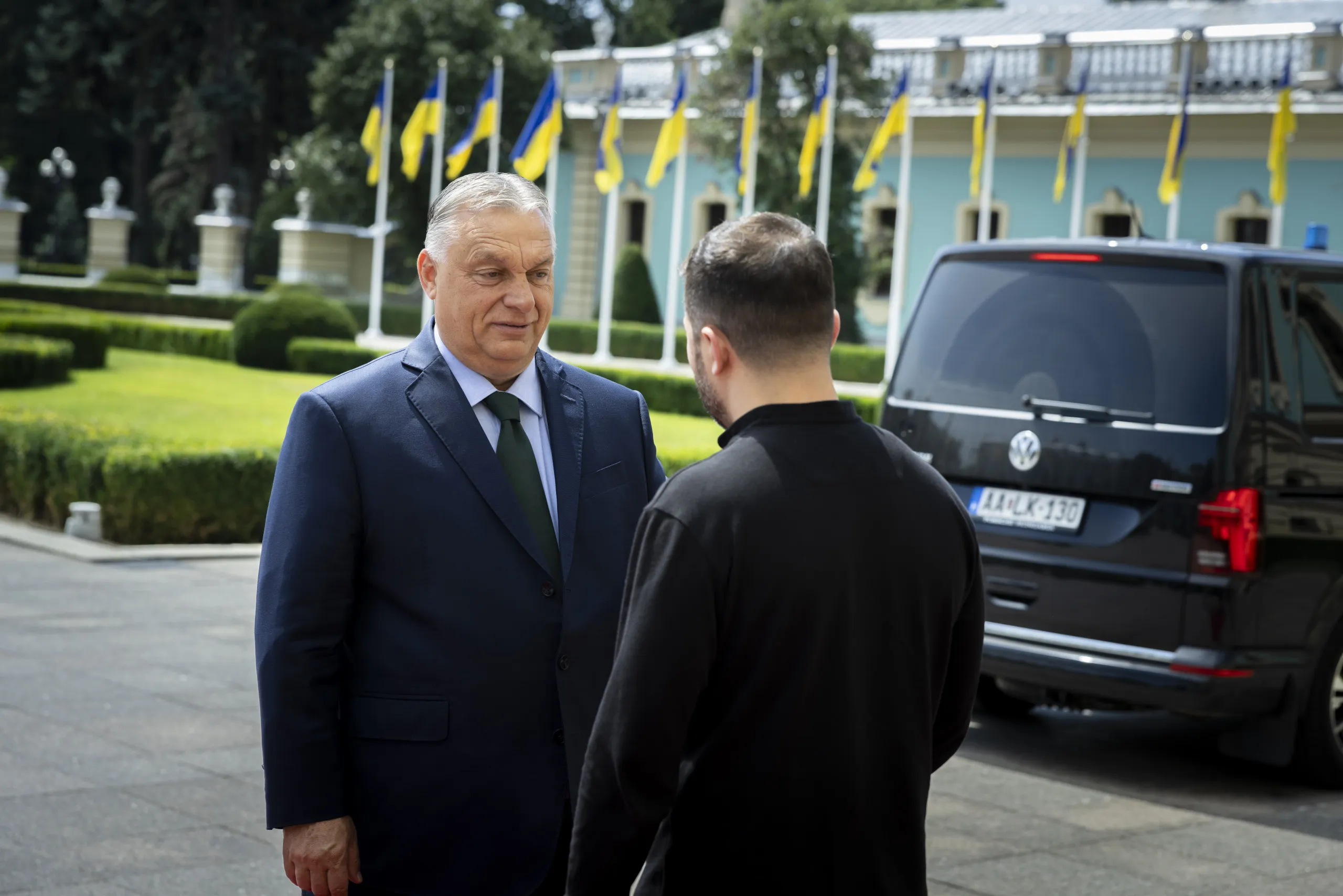 Зеленський і Орбан у Києві