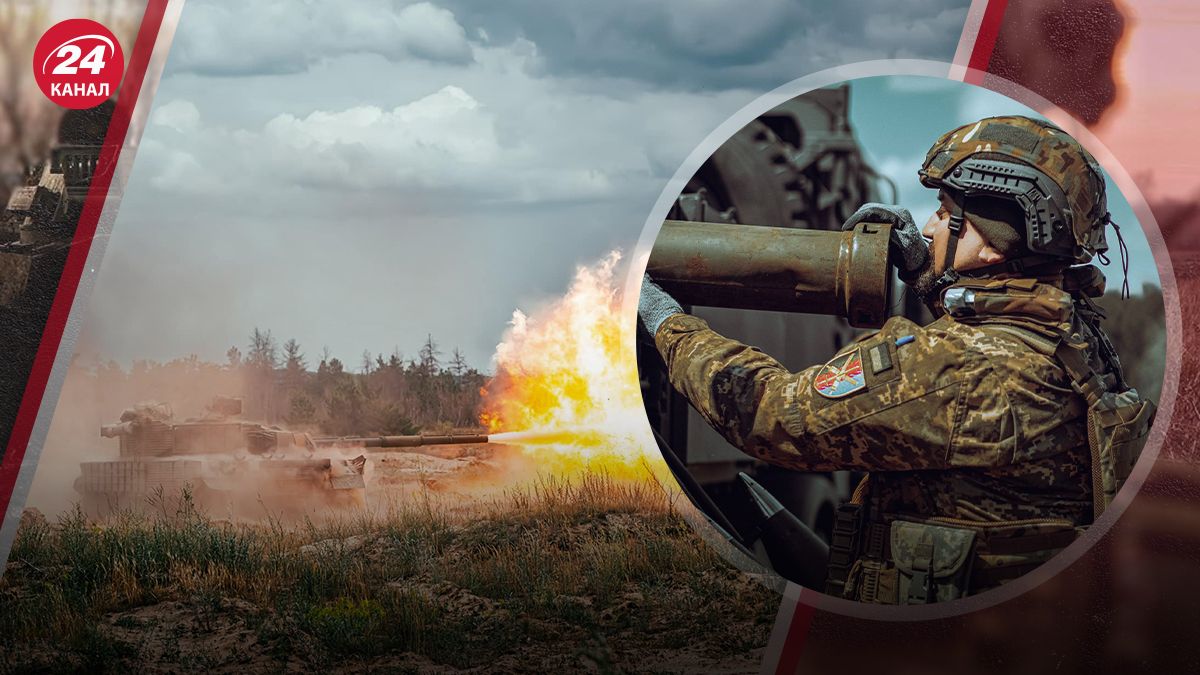 Українські військові на фронті Українські військові на фронті