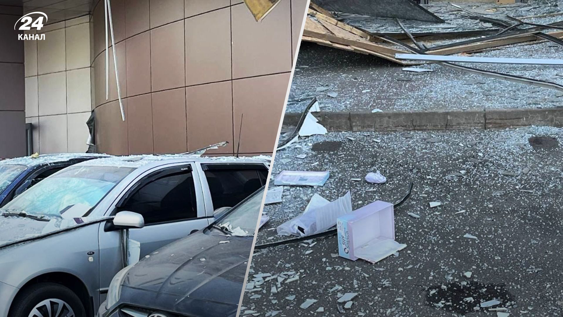У Дніпрі після атаки пошкоджений торговельний центр і медзаклад, – ЗМІ - 24 Канал