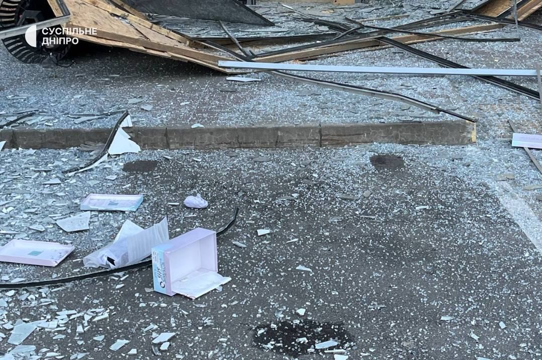 Последствия атаки по Днепру 3 июля