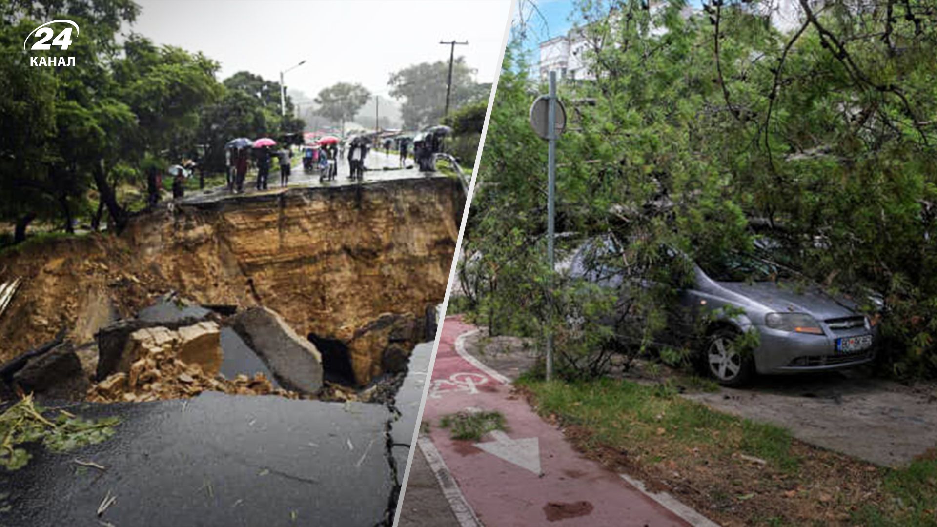Потужний шторм з градом і дощем пронісся Балканами Потужний шторм з градом і дощем пронісся Балканами