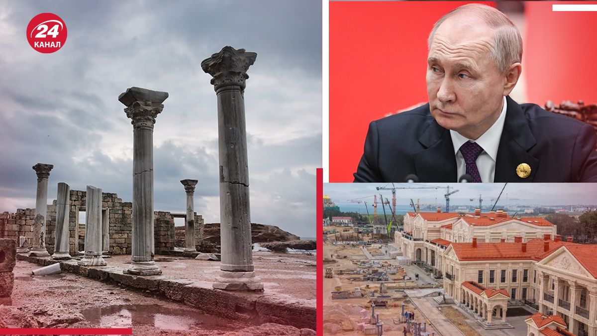На місці Херсонесу Путін будує історико-археологічний парк