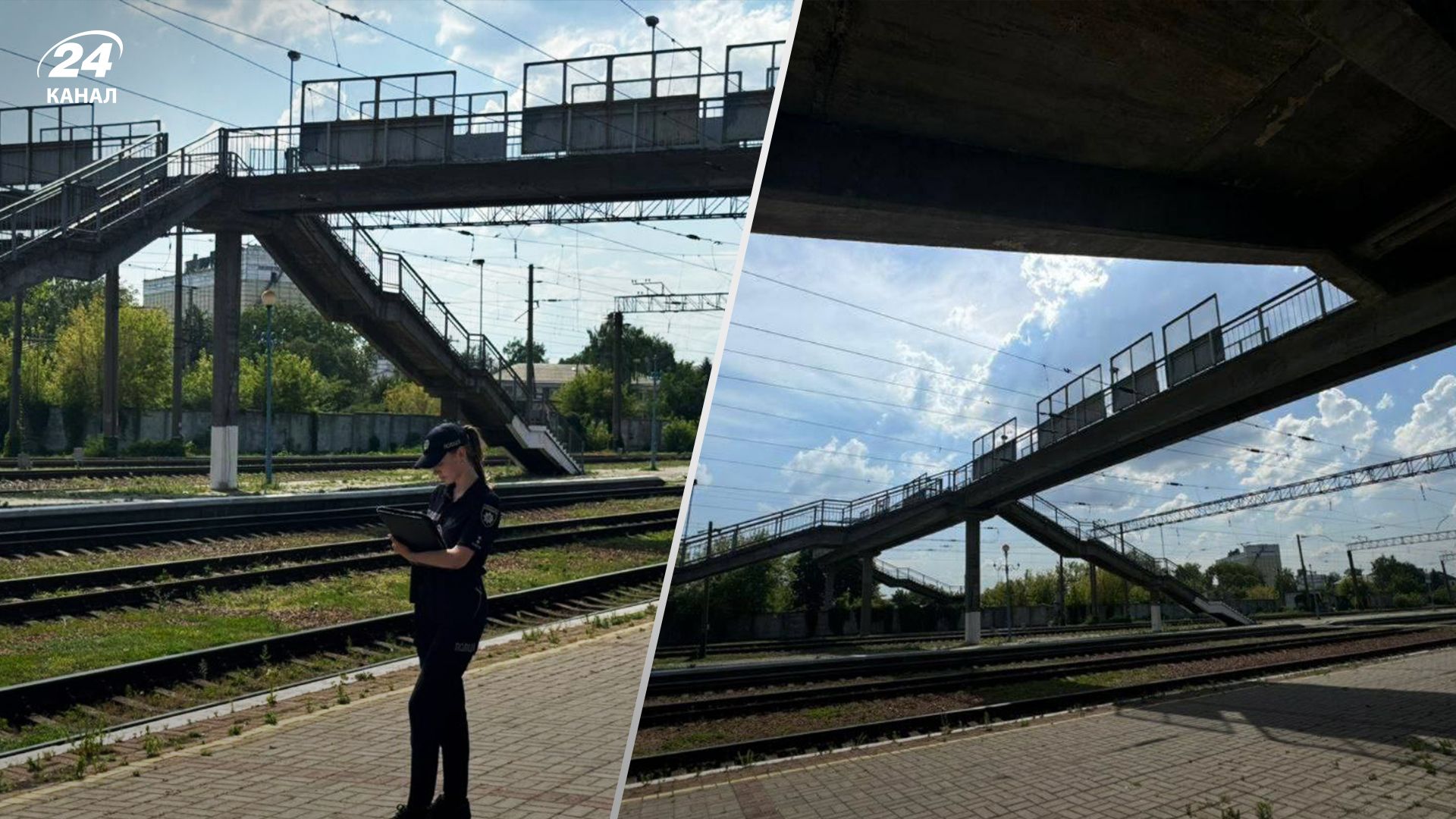 На Киевщине женщина сбросила собаку с железнодорожного моста На Киевщине женщина сбросила собаку с железнодорожного моста