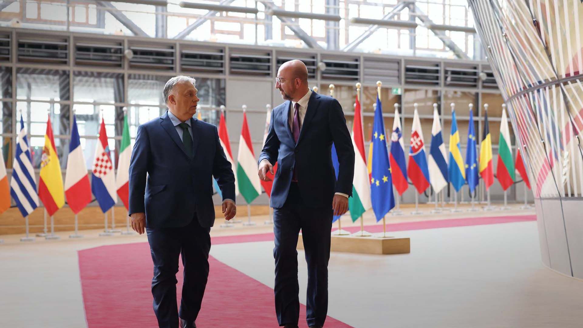 Глава Євроради Шарль Мішель прокоментував заяви ЗМІ про поїздку Орбана в Росію Глава Євроради Шарль Мішель прокоментував заяви ЗМІ про поїздку Орбана в Росію