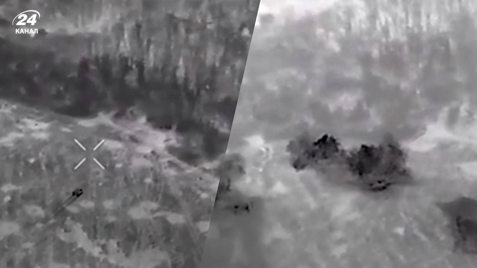 Прорыв украинского БТР из-за обстрелов Прорыв украинского БТР из-за обстрелов