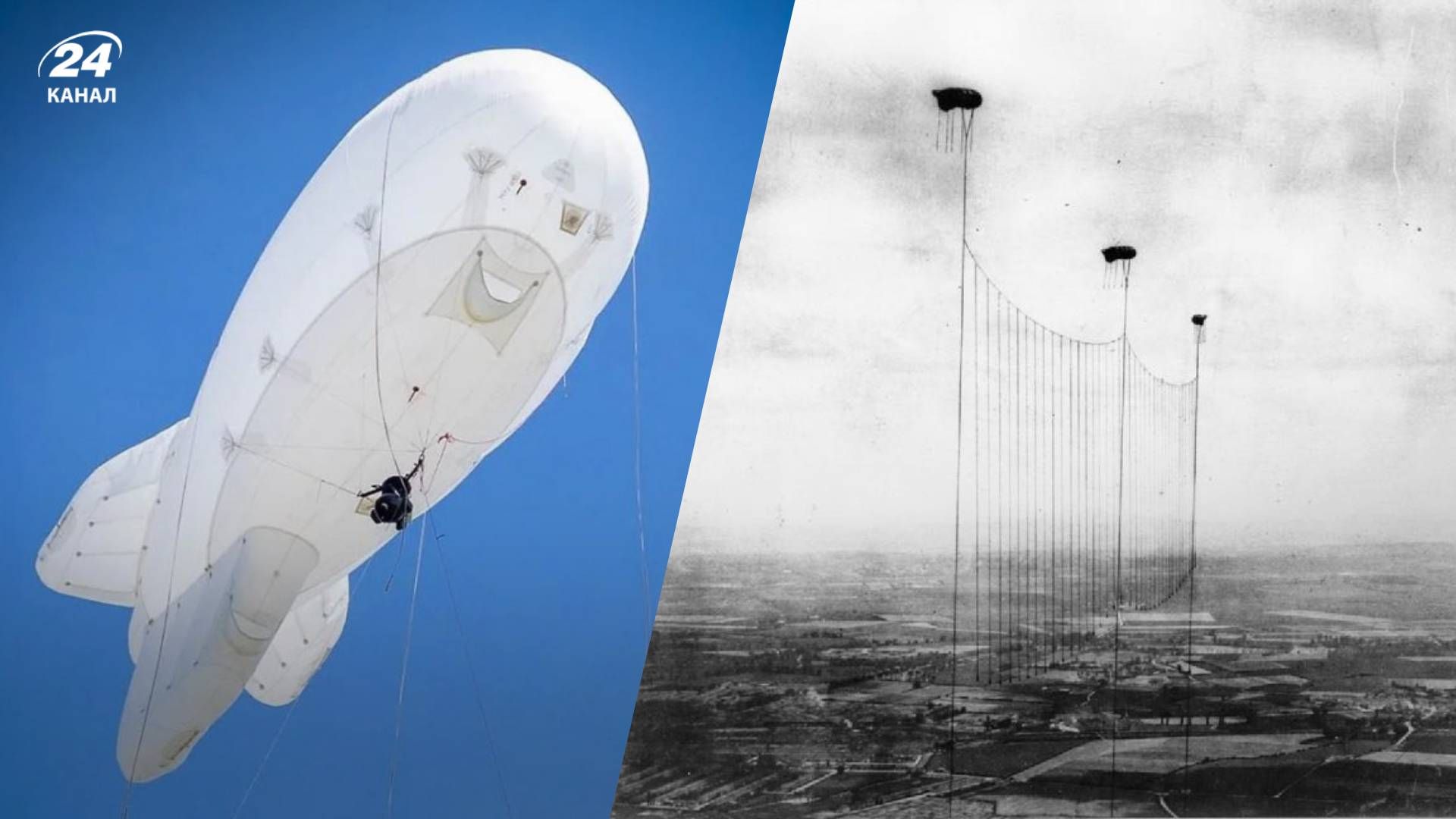 Аэростаты заграждения против дронов Аэростаты заграждения против дронов