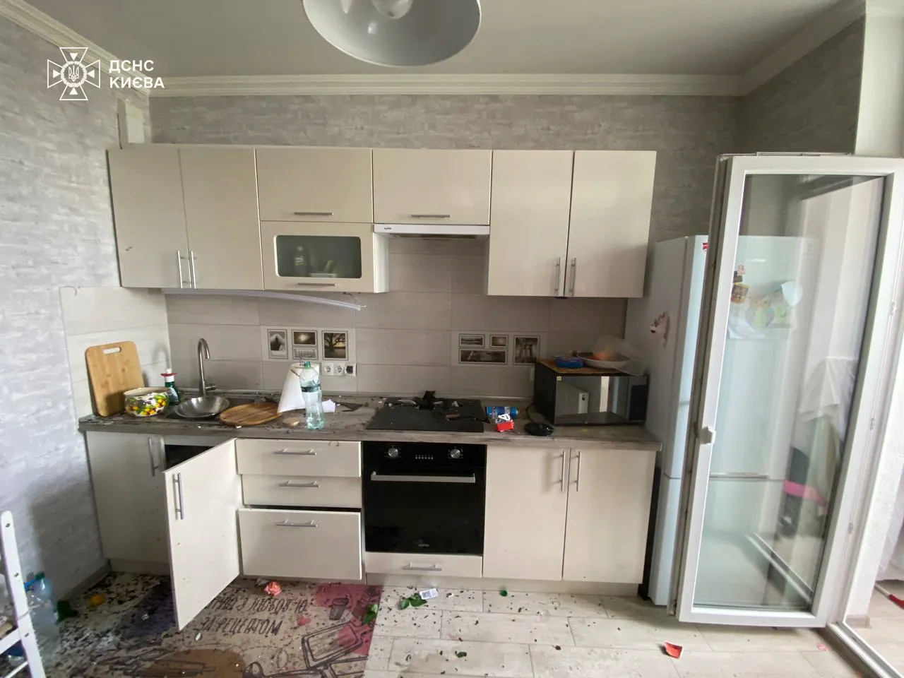 В результате взрыва в Оболонском районе пострадала женщина В результате взрыва в Оболонском районе пострадала женщина