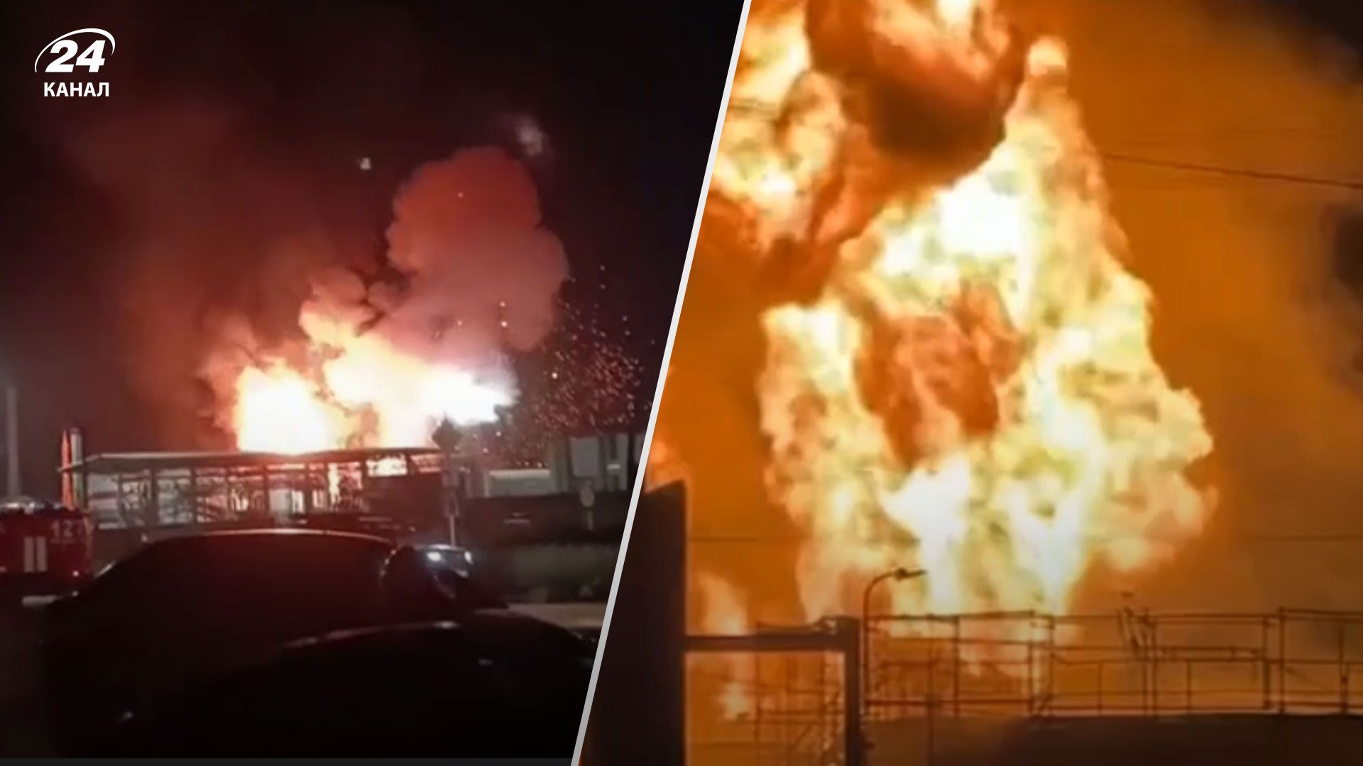 Удары по НПЗ в России 6 июля Удары по НПЗ в России 6 июля