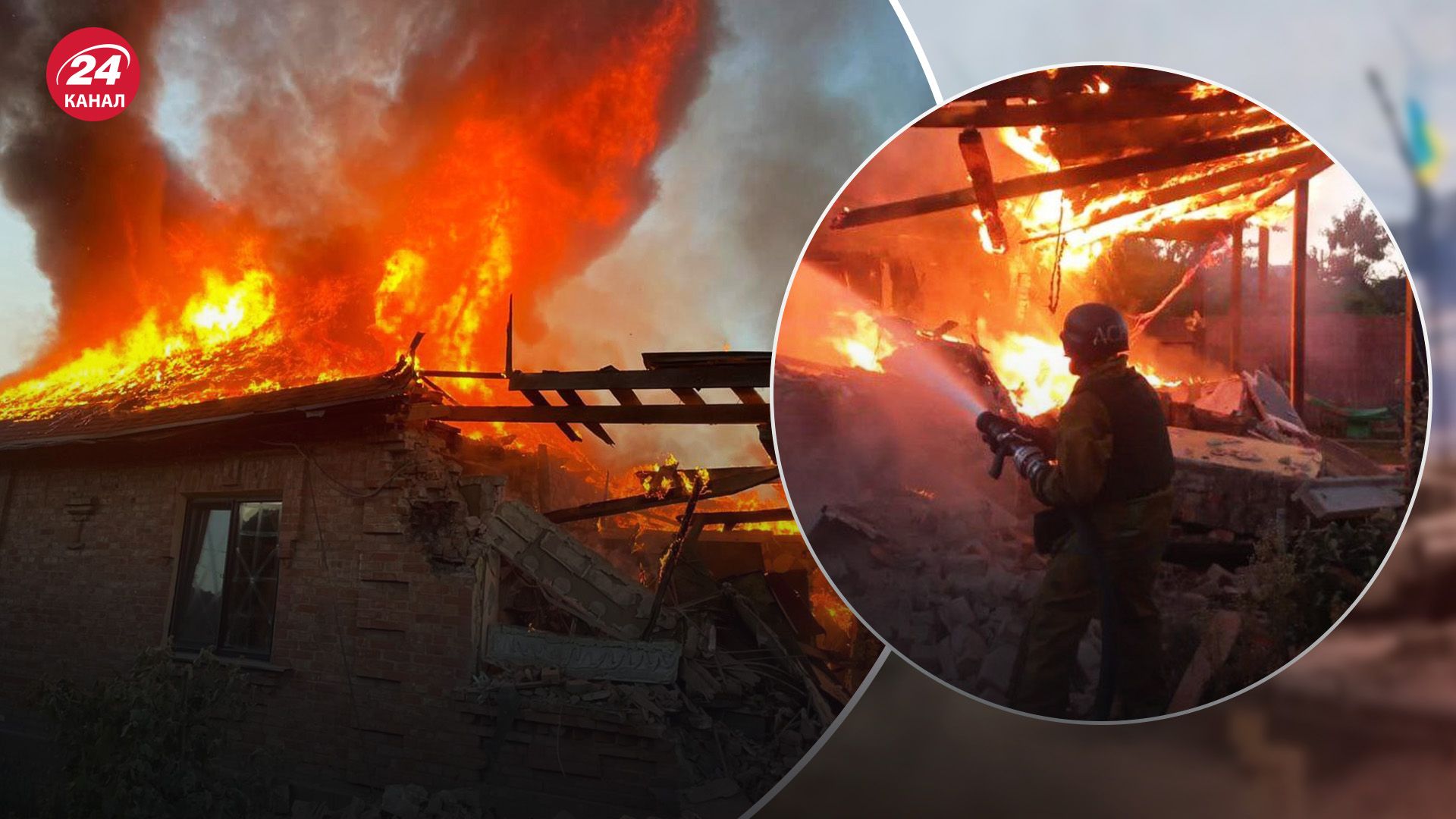 Російські війська обстріляли Нікополь Російські війська обстріляли Нікополь