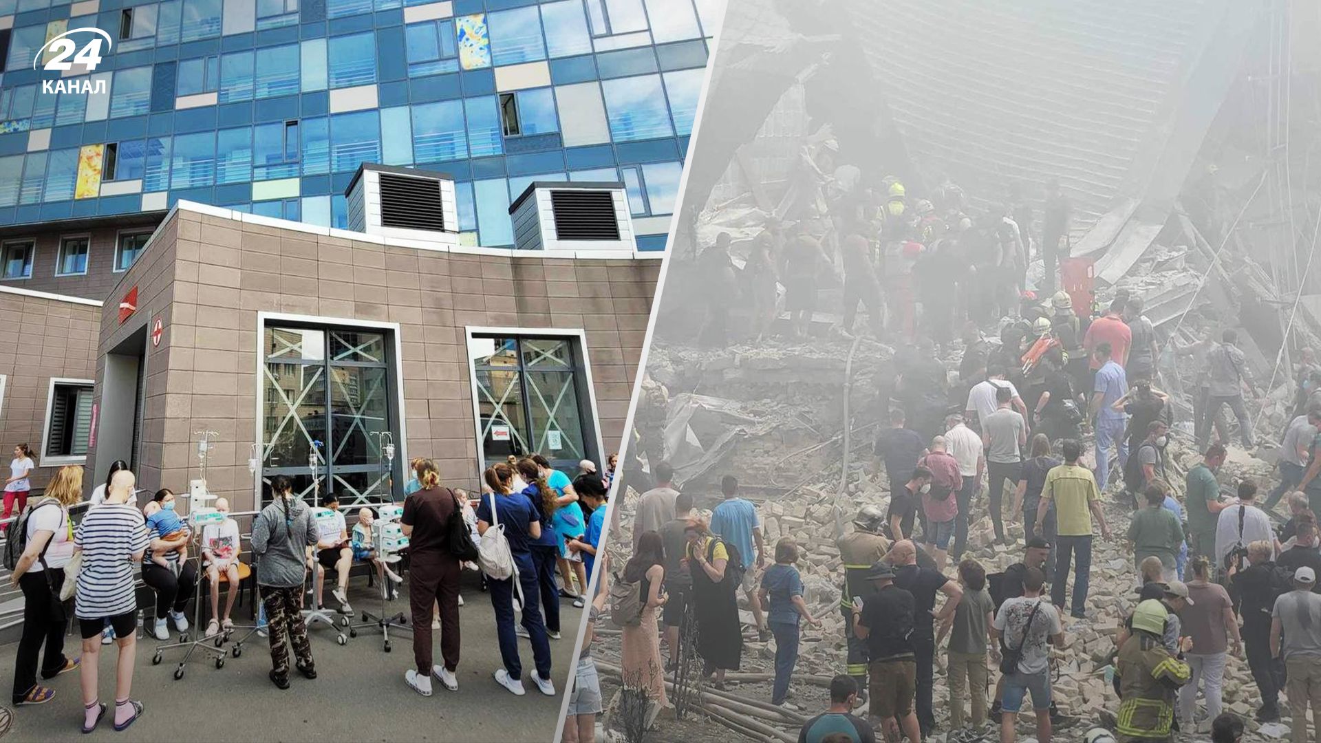 Кличко розповів про евакуацію пацієнтів з "Охматдиту" Кличко розповів про евакуацію пацієнтів з "Охматдиту"