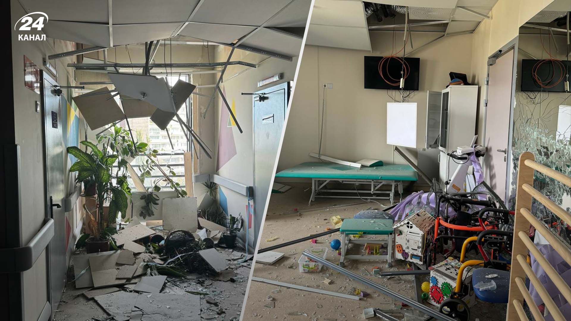 З'явилися кадри того, як виглядає "Охматдит" зсередини після атаки Росії З'явилися кадри того, як виглядає "Охматдит" зсередини після атаки Росії