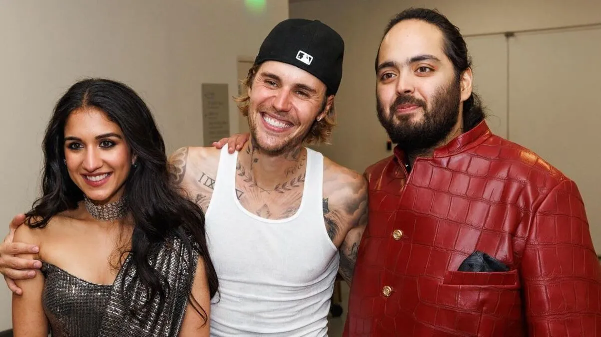 Бібер на весіллі Ананта Амбані Бібер на весіллі Ананта Амбані