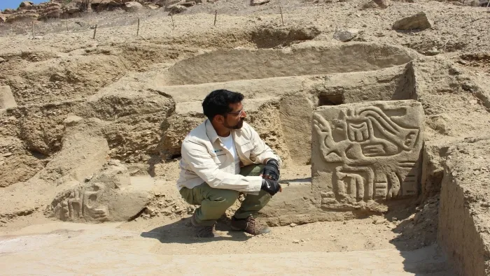 Древний храм в Перу