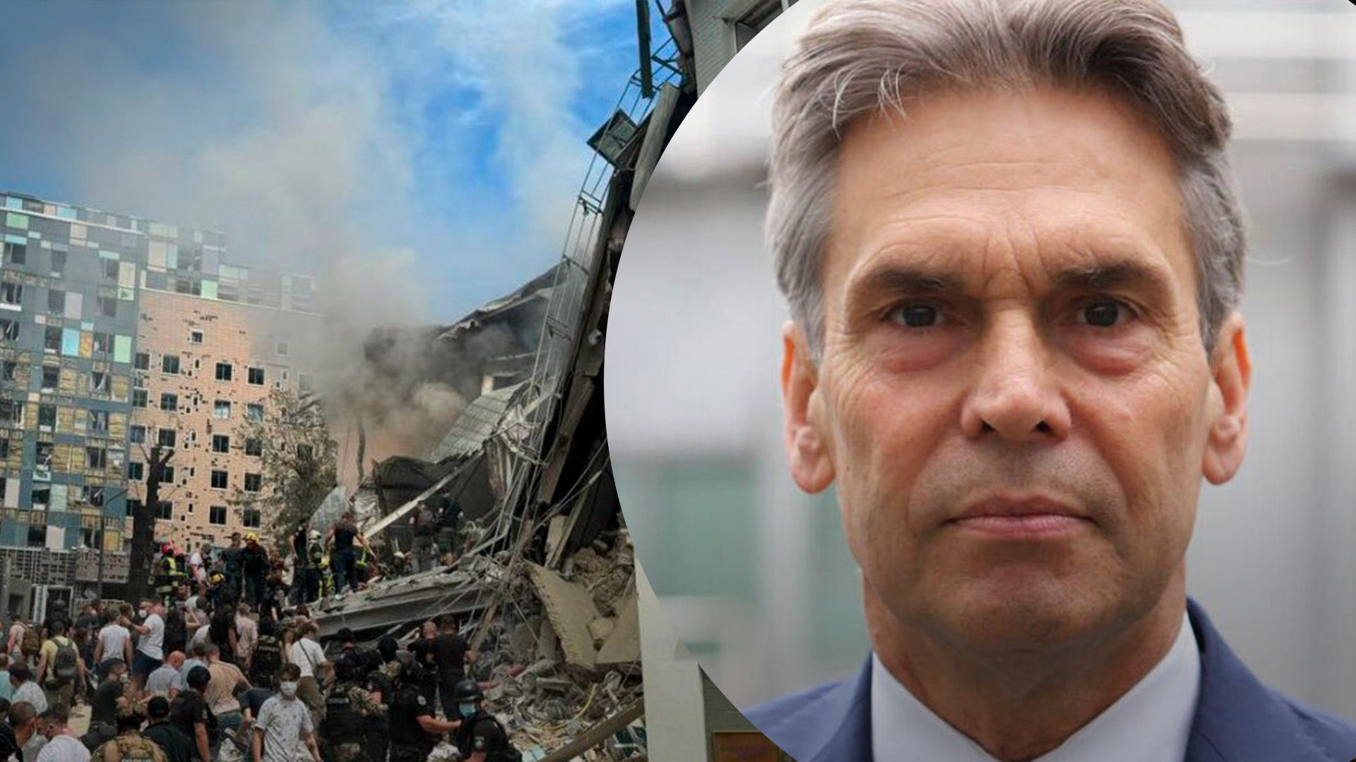 Премьер-министр Нидерландов Дик Схоф об атаке на детскую больницу Охматдет Премьер-министр Нидерландов Дик Схоф об атаке на детскую больницу Охматдет