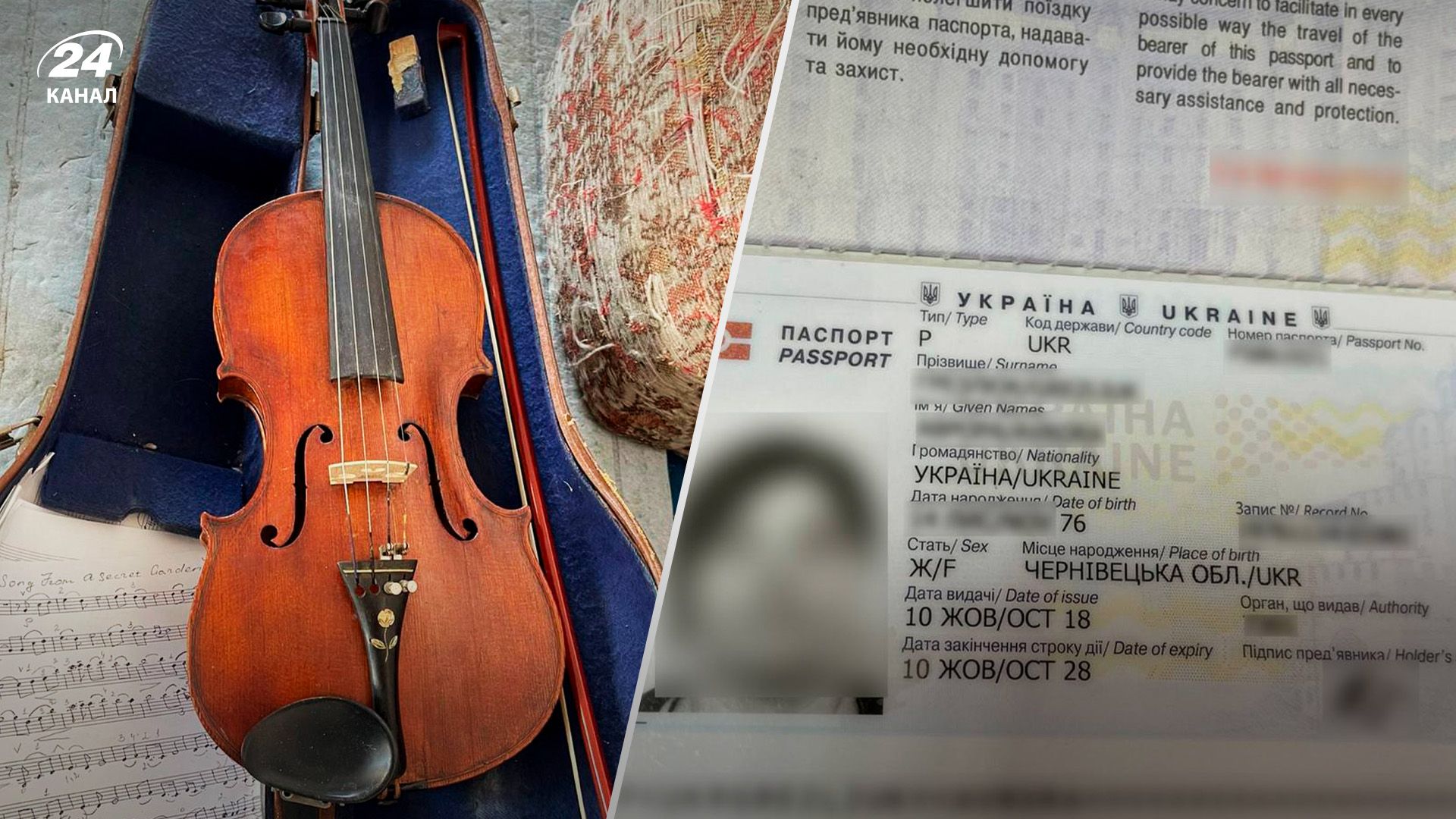 Из Украины в Румынию пытались вывезти скрипку Страдивари из Украины в Румынию