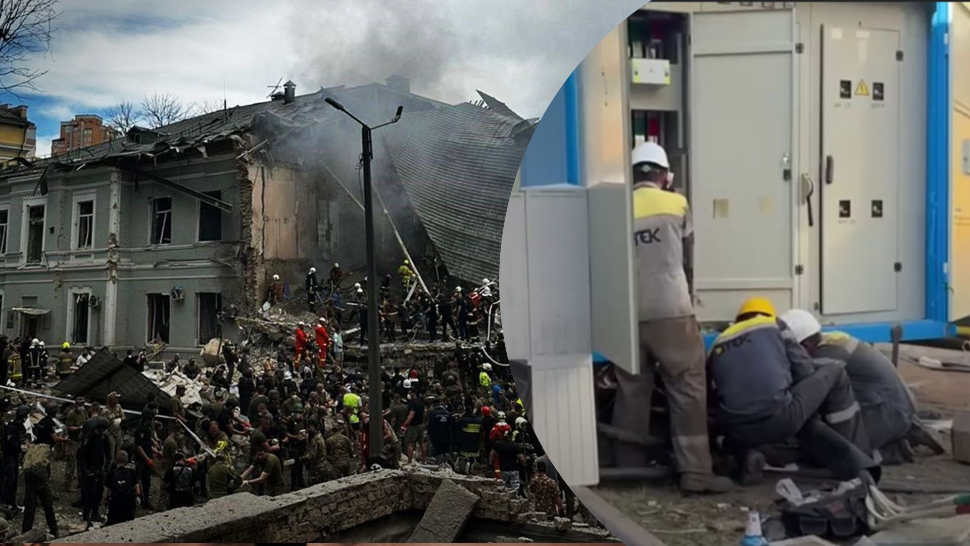 ДТЭК вернули свет в "Охматдет" ДТЭК вернули свет в "Охматдет"