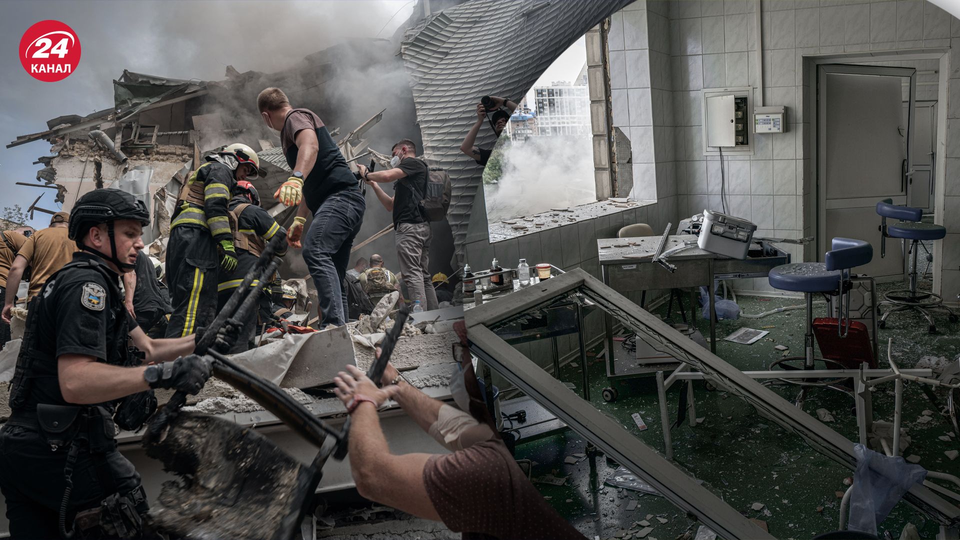 Анестезіолог з "Охматдиту" поділився подробицями удару по медзакладу Анестезіолог з "Охматдиту" поділився подробицями удару по медзакладу