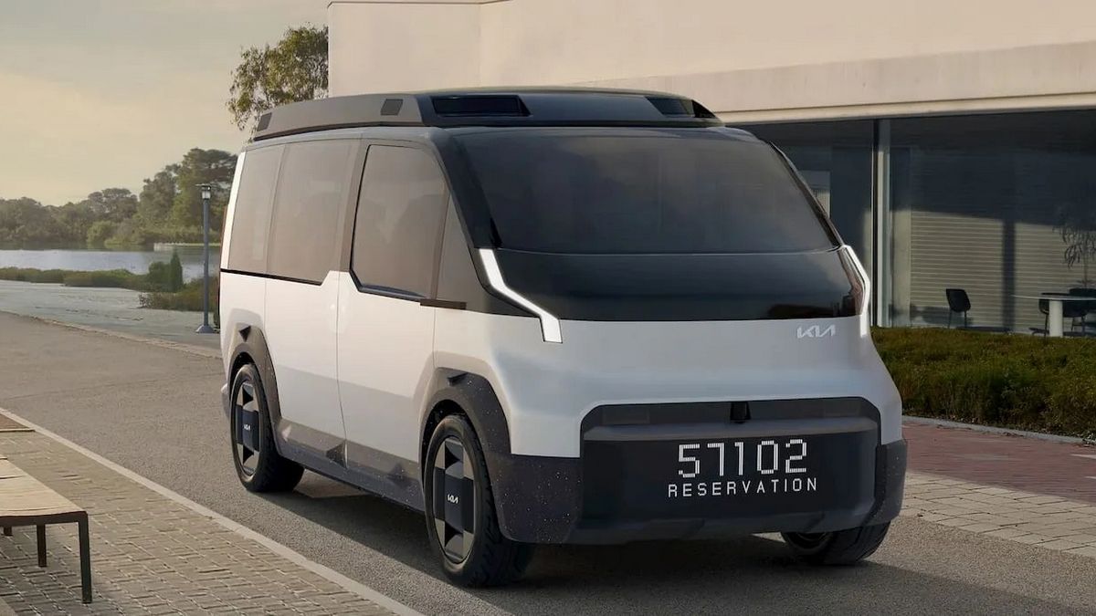 Электрический фургон Kia PV5 заметили на тестировании Электрический фургон Kia PV5 заметили на тестировании