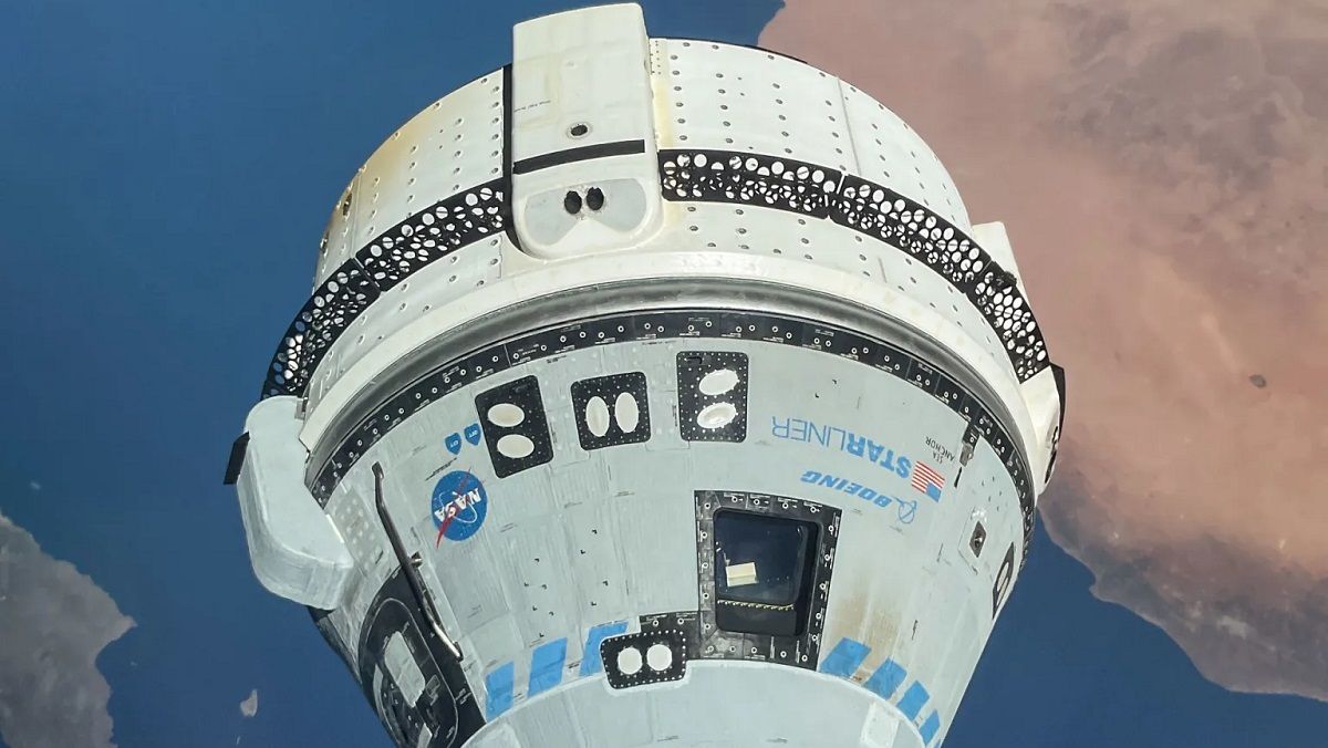 Starliner возле МКС Starliner возле МКС