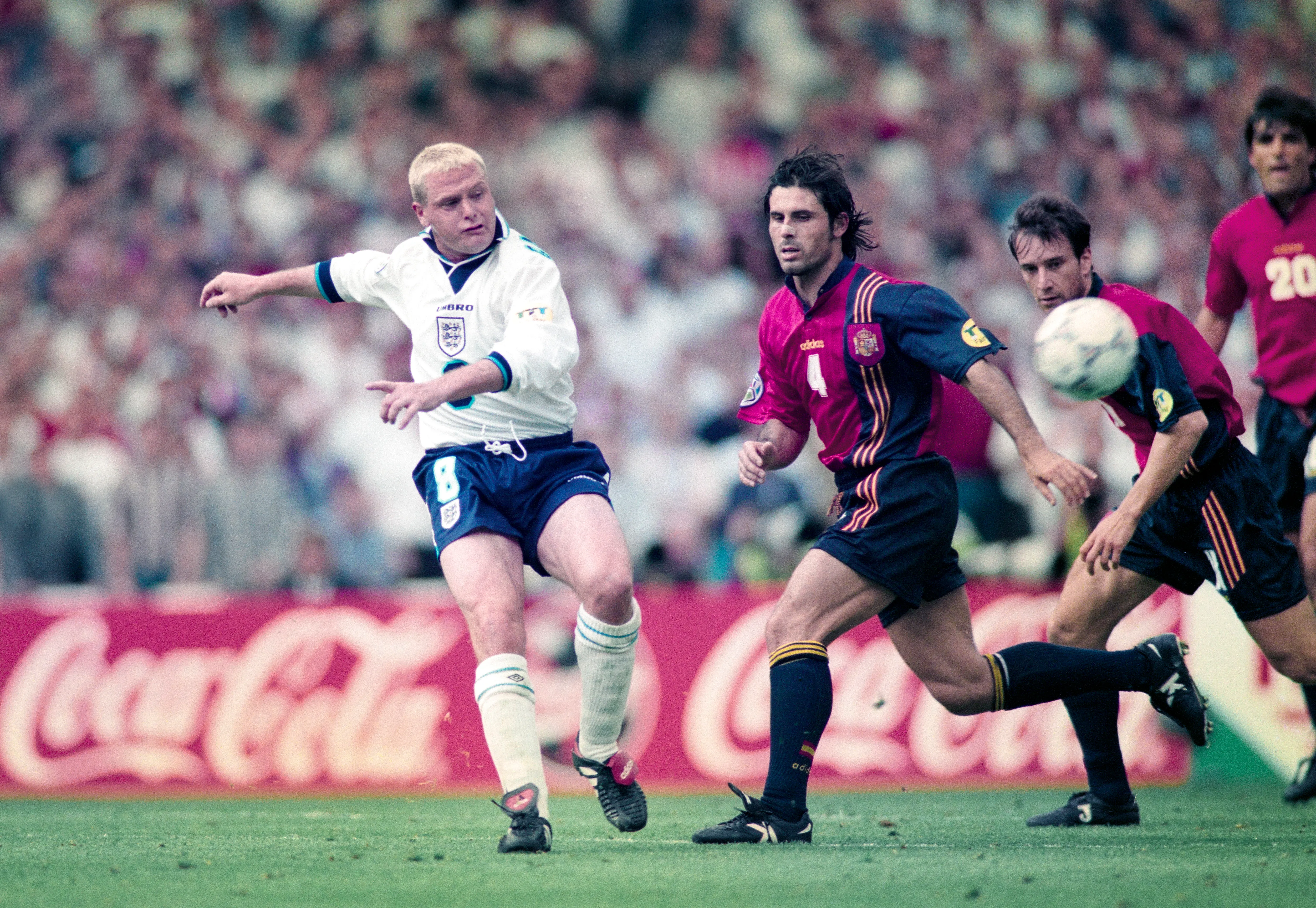 Матч Испания – Англия на Евро-1996