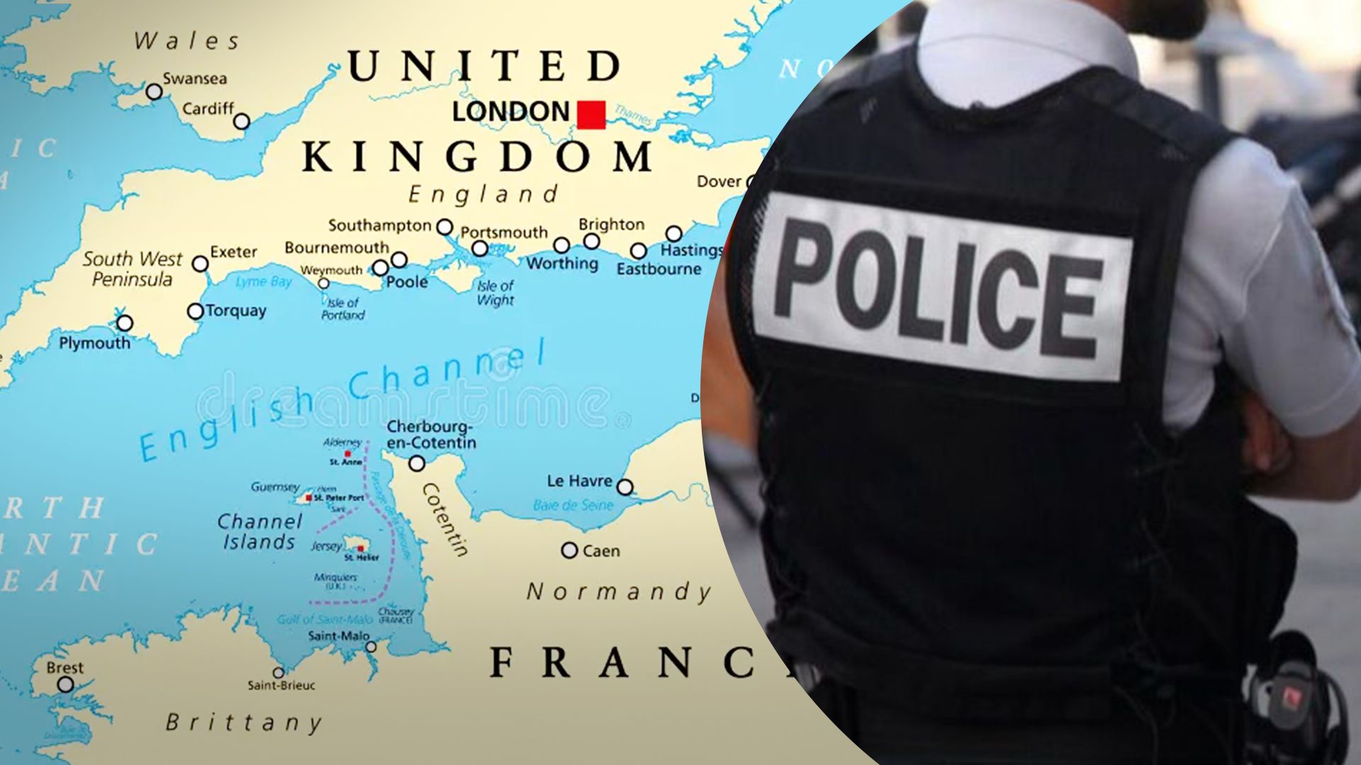 Лодка с десятками мигрантов перевернулась в Ла-Манше Лодка с десятками мигрантов перевернулась в Ла-Манше