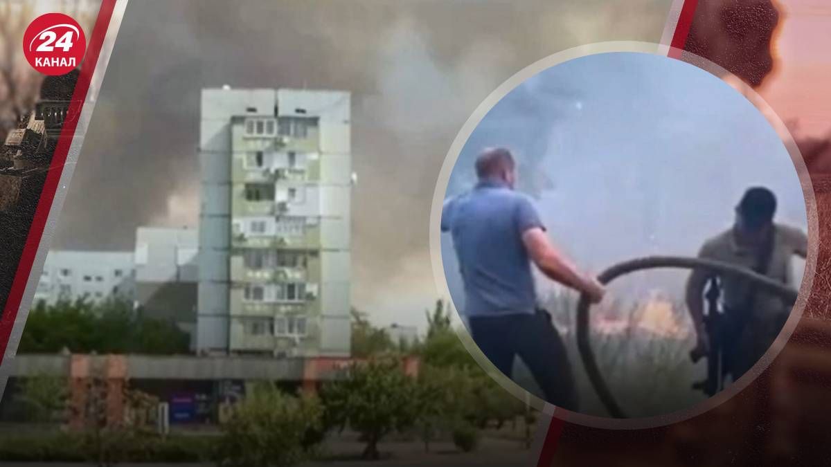 В окупованому Енергодарі палає ліс - чому окупаційна влада не може загасити пожежу В окупованому Енергодарі палає ліс - чому окупаційна влада не може загасити пожежу