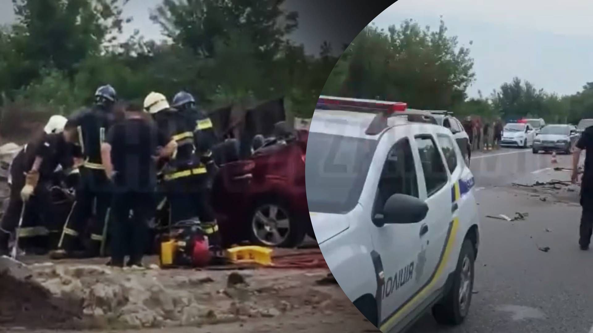 6 На Львівщині зіткнулись легковик і рейсовий автобус: є загиблий - 24 Канал 6 На Львівщині зіткнулись легковик і рейсовий автобус: є загиблий - 24 Канал
