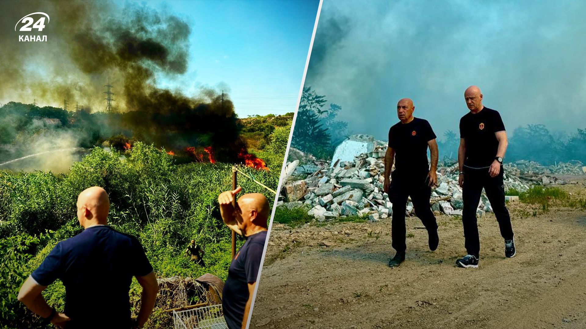 Труханов розповів про пожежу в Одесі 14 липня Труханов розповів про пожежу в Одесі 14 липня