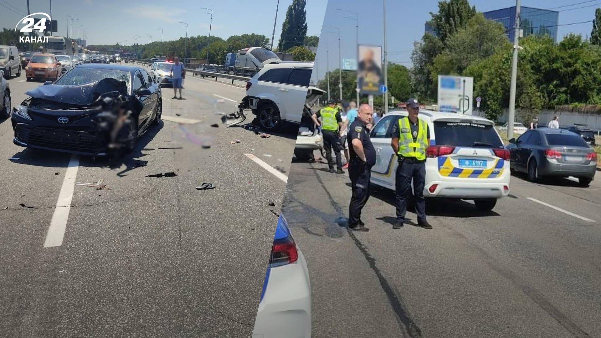 Керівник детективів БЕБ потрапив у подвійну ДТП на Столичному шосе в Києві