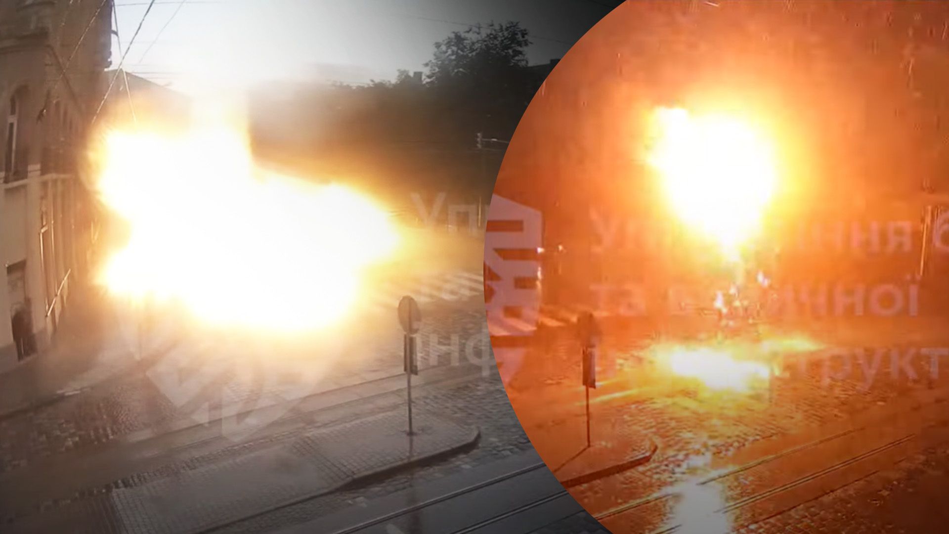 Что известно о попадании молнии во Львове Что известно о попадании молнии во Львове