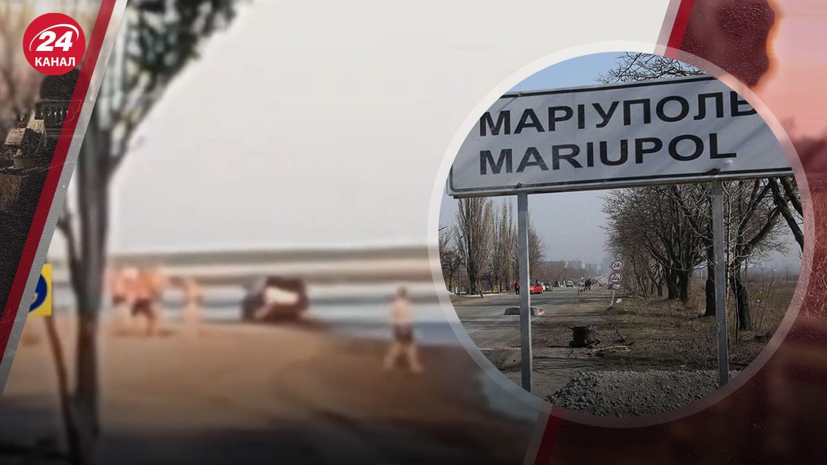 Росіян на позашляховику влаштував сафарі на Маріупольському пляжі