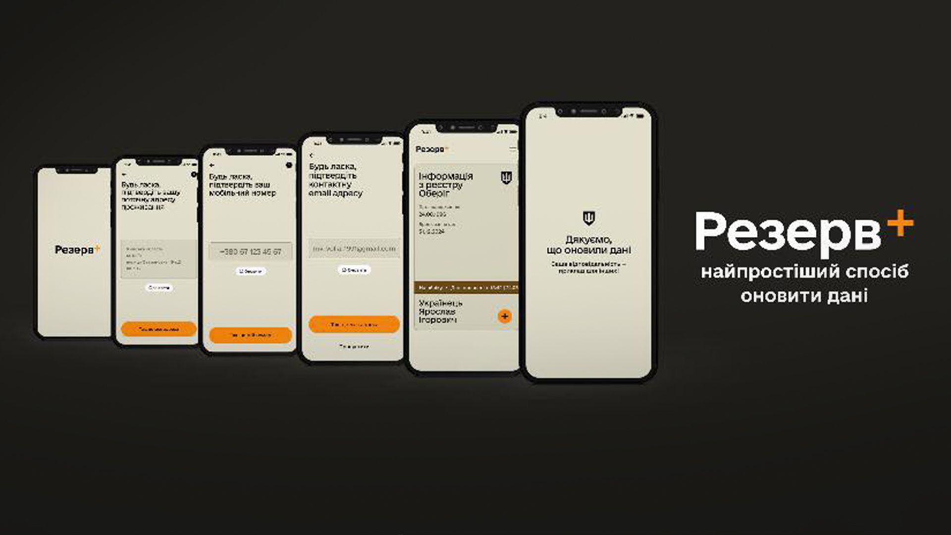 Оновлення даних у Резерв+ Оновлення даних у Резерв+