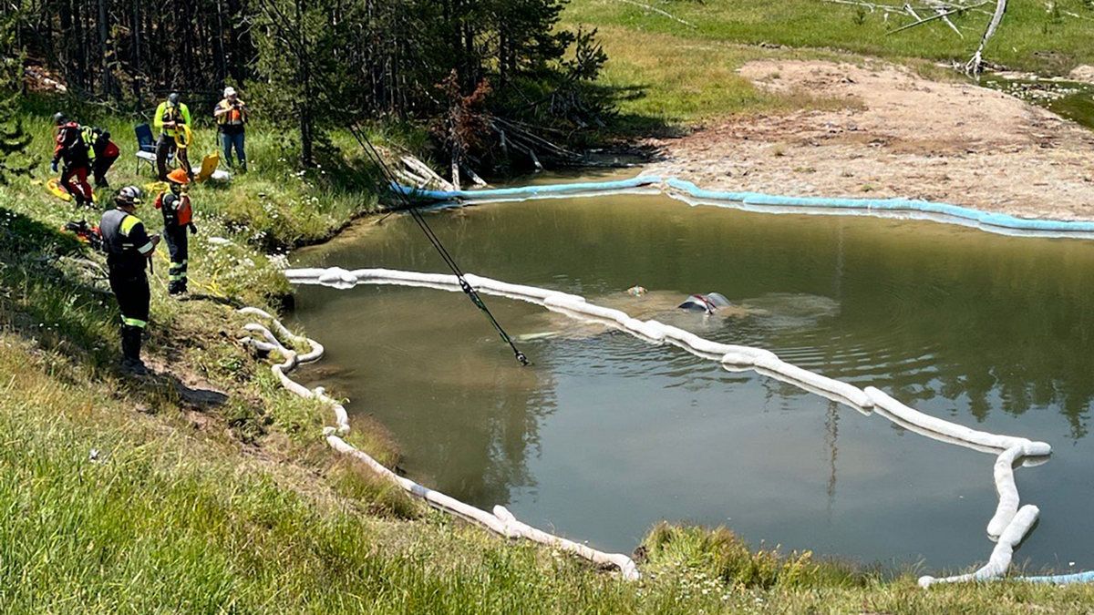 П'ятеро пасажирів автомобіля опинилися в кислій і гарячій воді гейзера