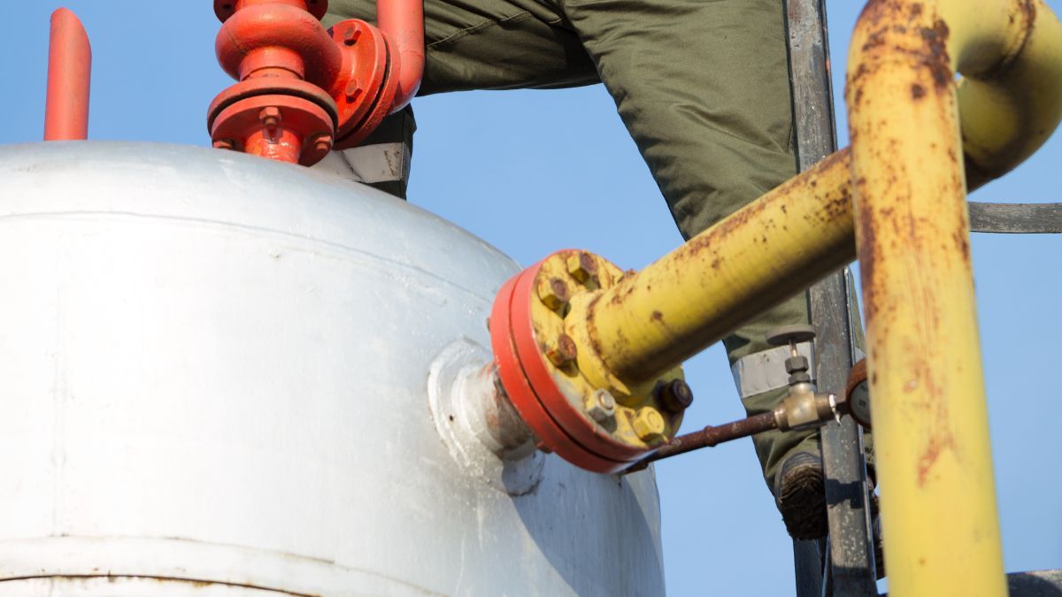 Добыча газа в Украине