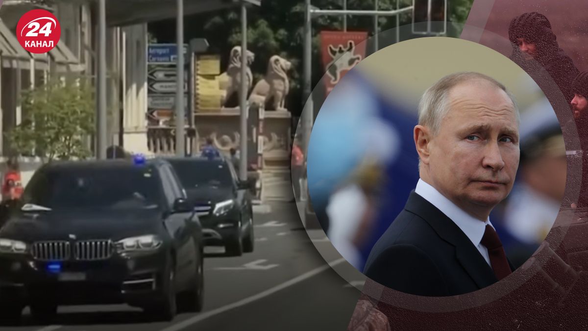 Путина усиленно охраняют Путина усиленно охраняют